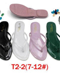 Skinny strap slippers for women