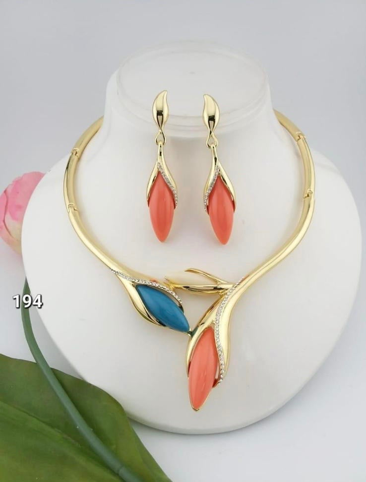 18k Gold plated Jewelry Set